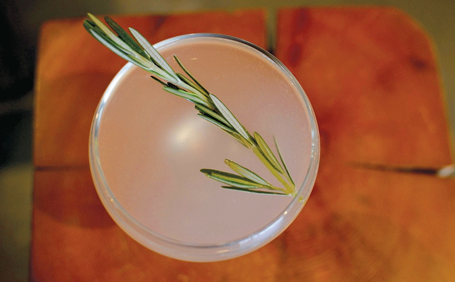 Last Call: Blushing Gimlet from Social Kitchen and Bar