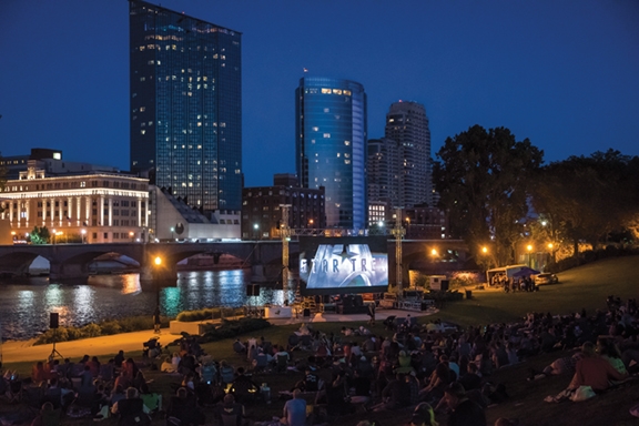Movies in the Park(ing Lot): Why movies are on the move to Monroe North