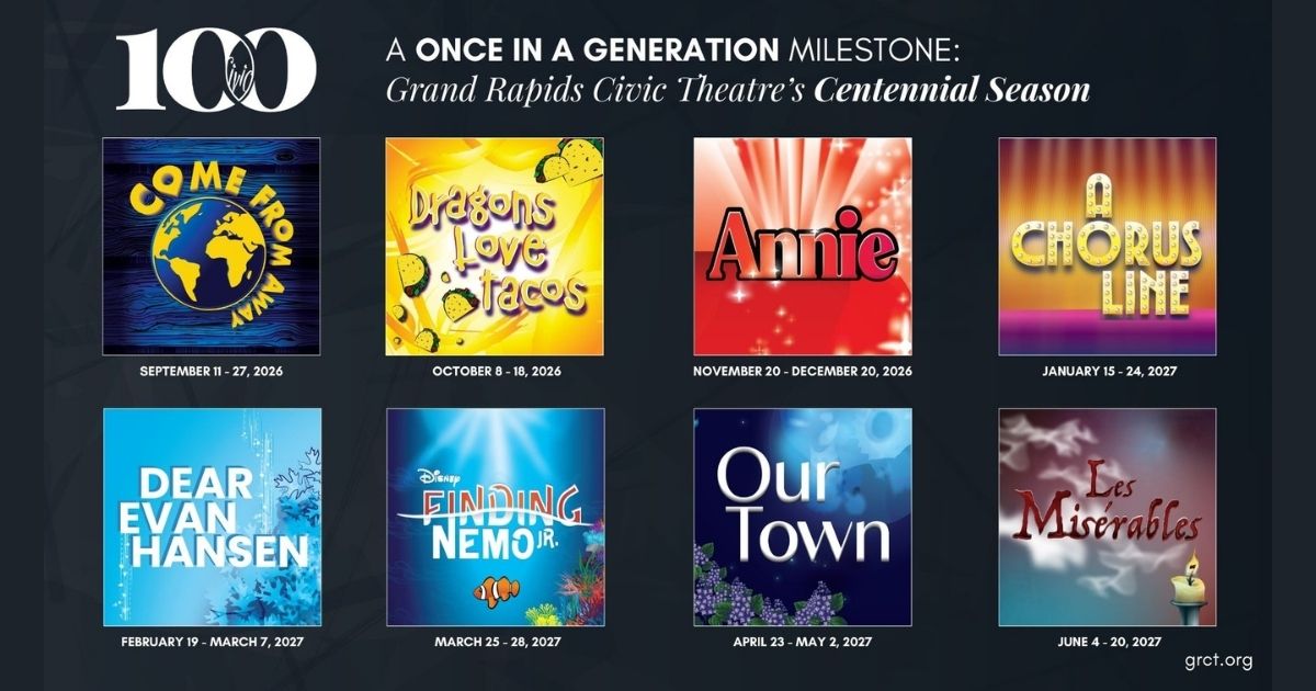 Grand Rapids Civic Theatre Announces Centennial Season Lineup