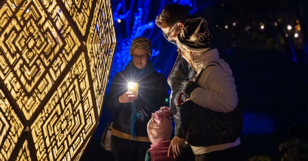 New 'ENLIGHTEN' Holiday Light Experience at Frederik Meijer Gardens