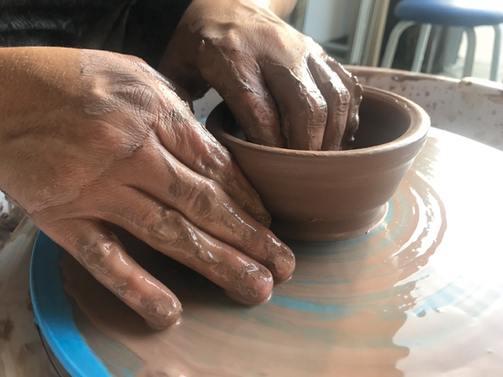Molding Minds: Pottery Lane offers an escape from the stress of life