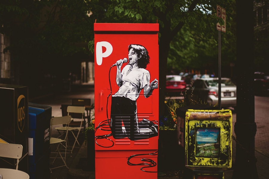 Girl Powered: Grand Rapids celebrates Rad American Women with electrical boxes