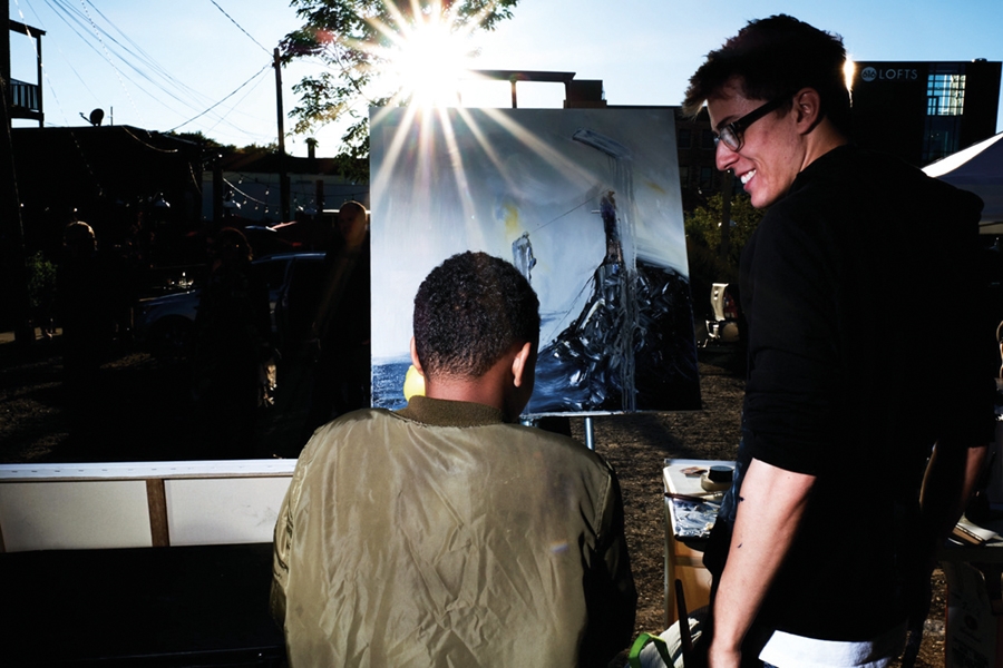Art in Action: Experience Live Art teaches people everything that goes into creating