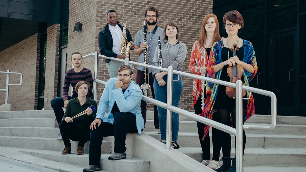 Returning to Something New: GVSU’s New Music Ensemble received national acclaim for new album