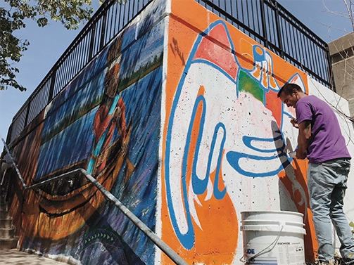 Art All the Time: How (and why) the UICA has made murals part of its mission