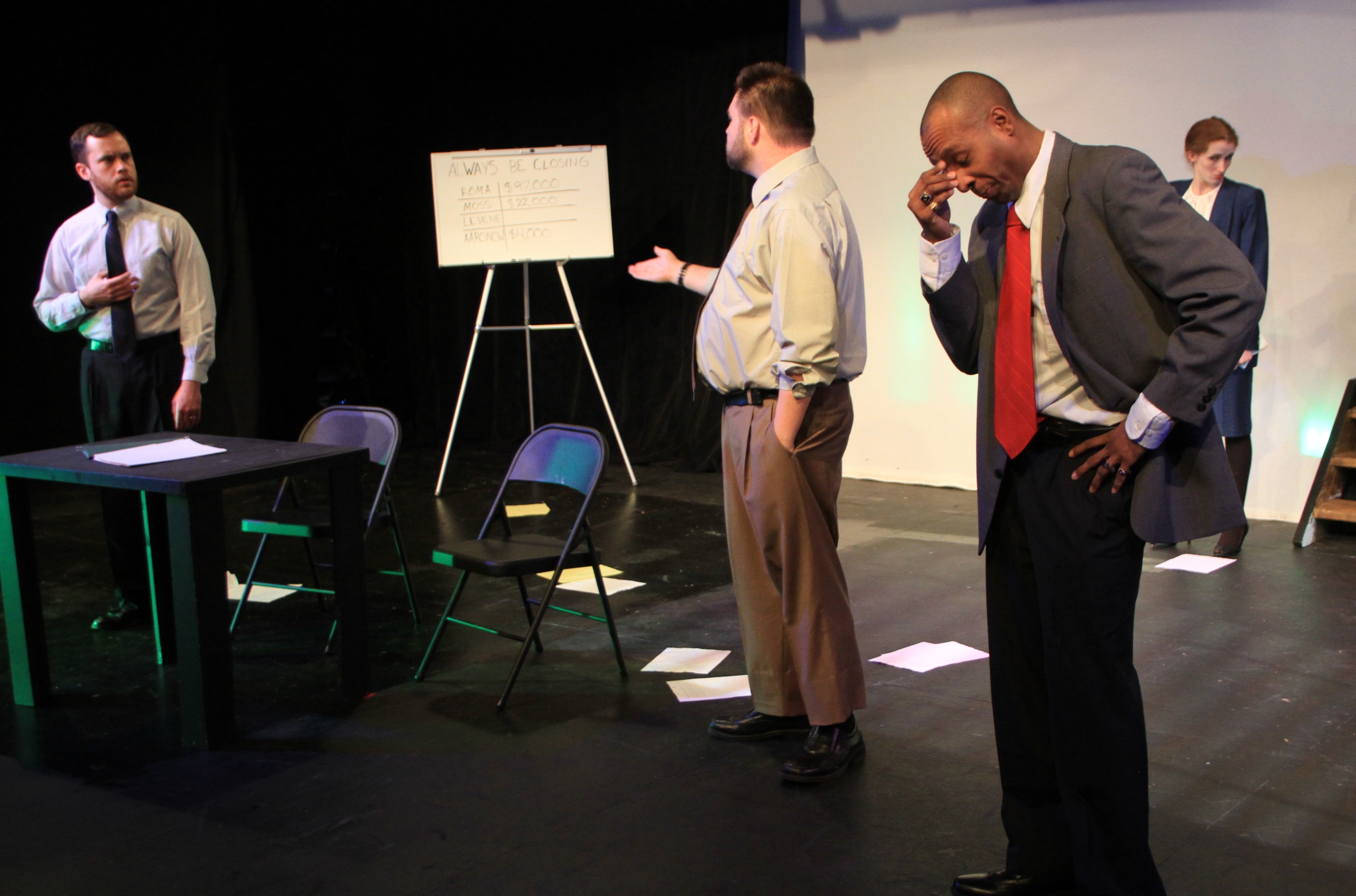Review: ‘Glengarry Glen Ross’ escalates excellently with powerful performances