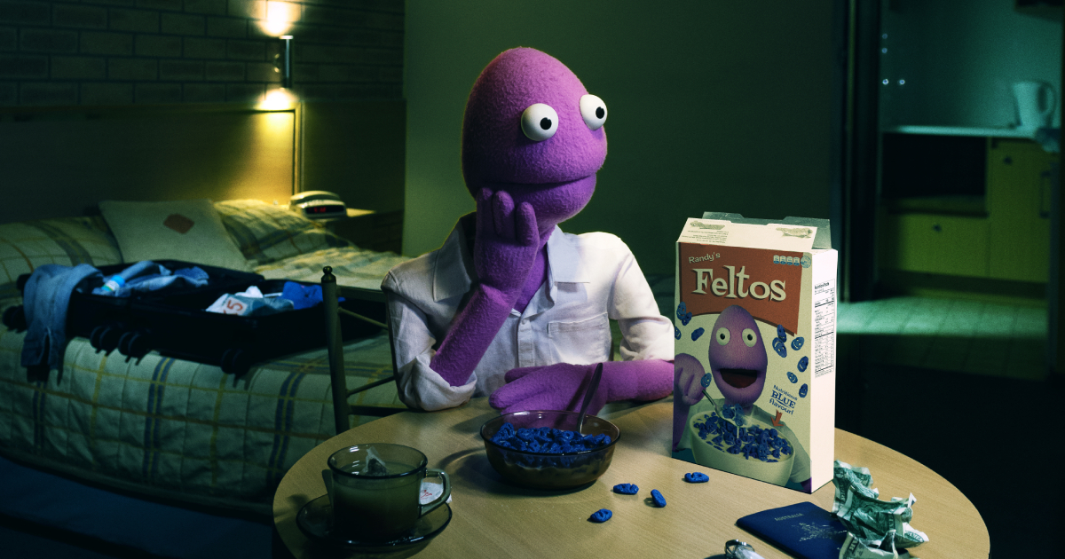 Way Beyond A ‘Gimmick’: Purple Puppet Comedian Randy Feltface 